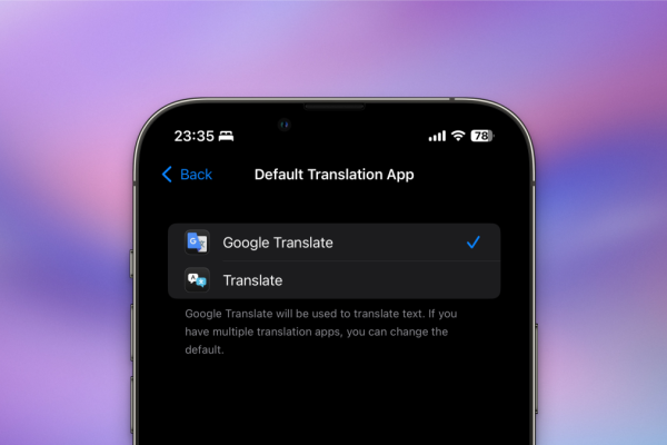 You Can Make Google Translate Your iPhone’s Default Translation App