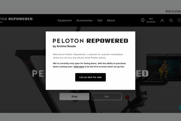 Peloton Is Launching Its Personal Resale Platform, and It’s going to Be A lot Higher Than Fb Market