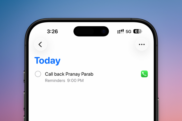 iOS 26’s New Telephone App Will Remind You to Return Missed Calls