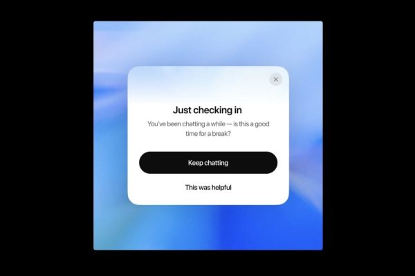 Here is Why ChatGPT Is Now Reminding You to Take a Break
